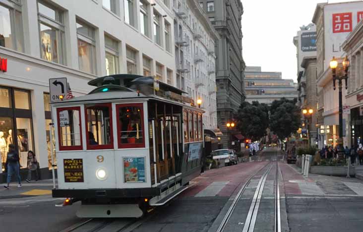 MUNI cable car 9